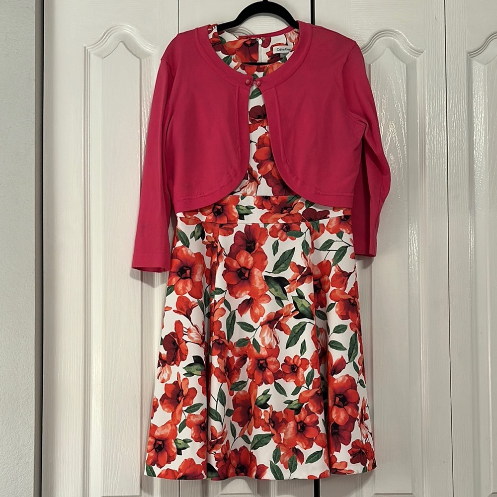 Calvin Klein Floral Dress